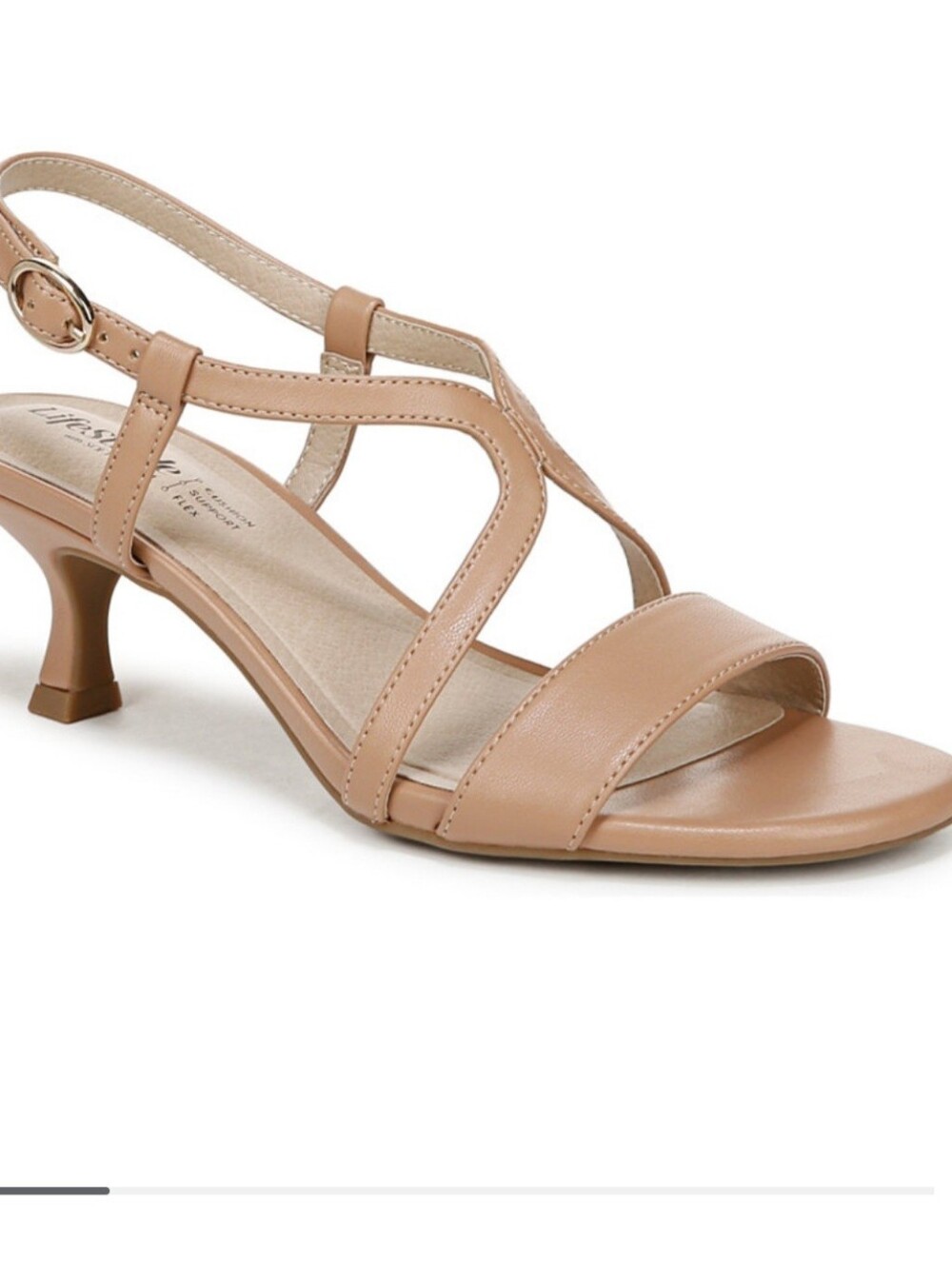 Women’s Nude Strappy Slingback Sandal